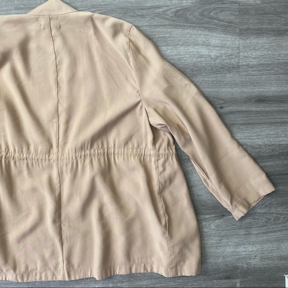 New Torrid Tan Anorak Jacket Shacket 00/10 - Picture 14 of 15